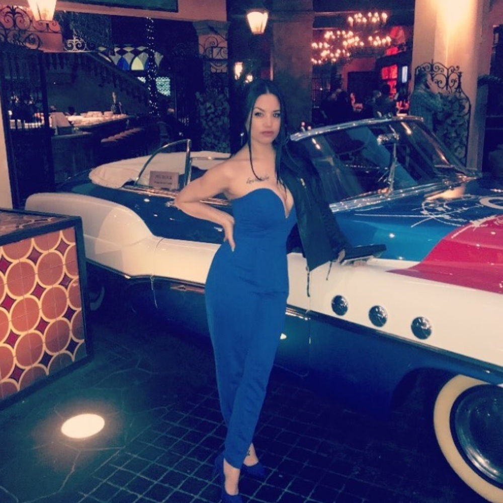 Blue Romper